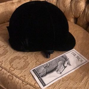 Troxel Velvet Horseback Riding Helmet NIB
